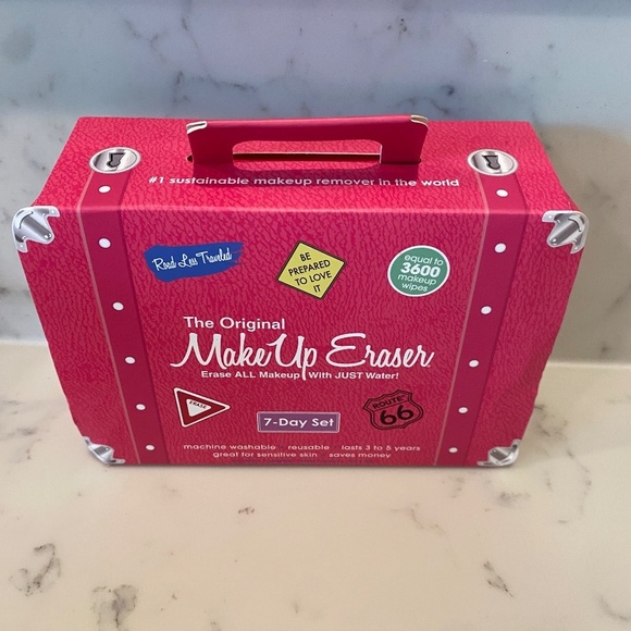 NIB ORIGINAL MAKEUP ERASER “Road Less Traveled” 7 Day Set Retail - Picture 2 of 4